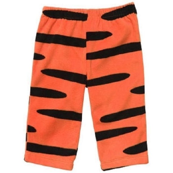 Carters 2pc Fleece Tiger King of Jungle Costume Dress up Halloween 6-9 M New - Picture 3 of 5